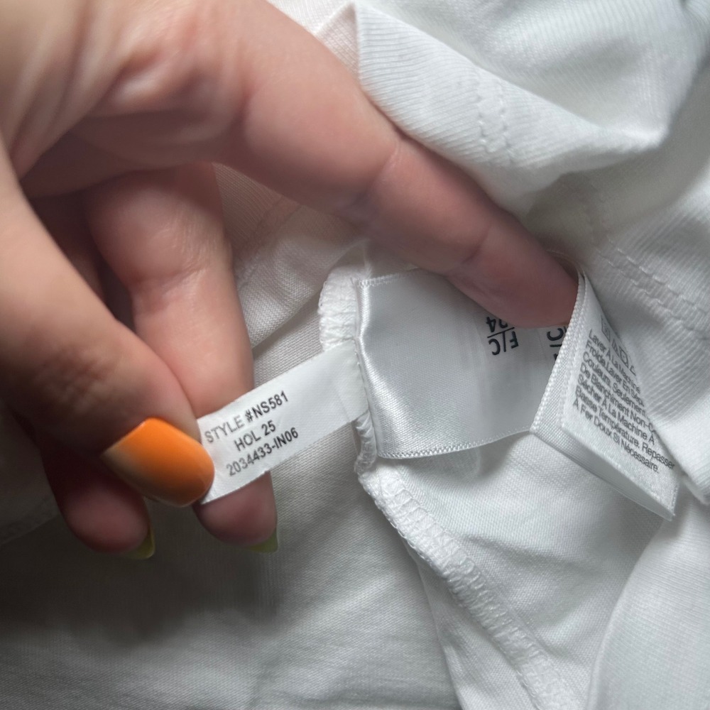 Madewell White Short Sleeve Crewneck Tee - Picture 7 of 8